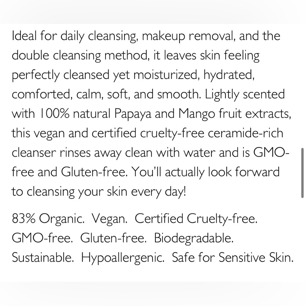 NWT Huna Calendula Phyto-Ceramide Cleansing Oil - Picture 10 of 16